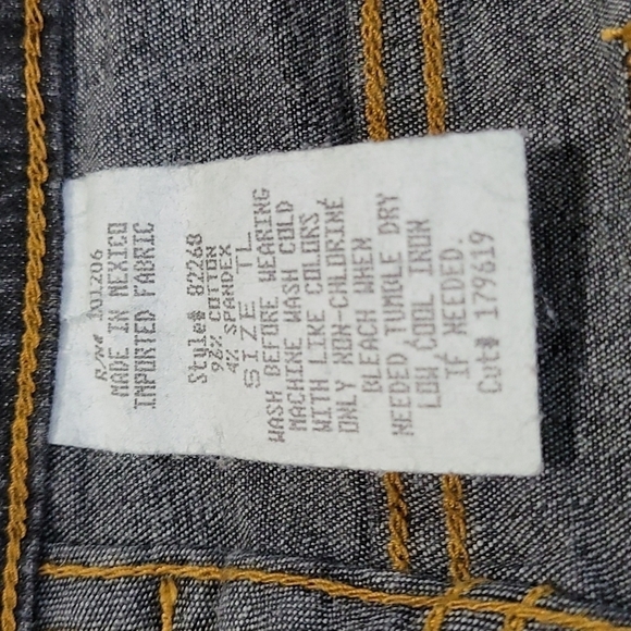 Soft Surroundings Jeans Dark Wash Women's Size TL - Picture 9 of 10